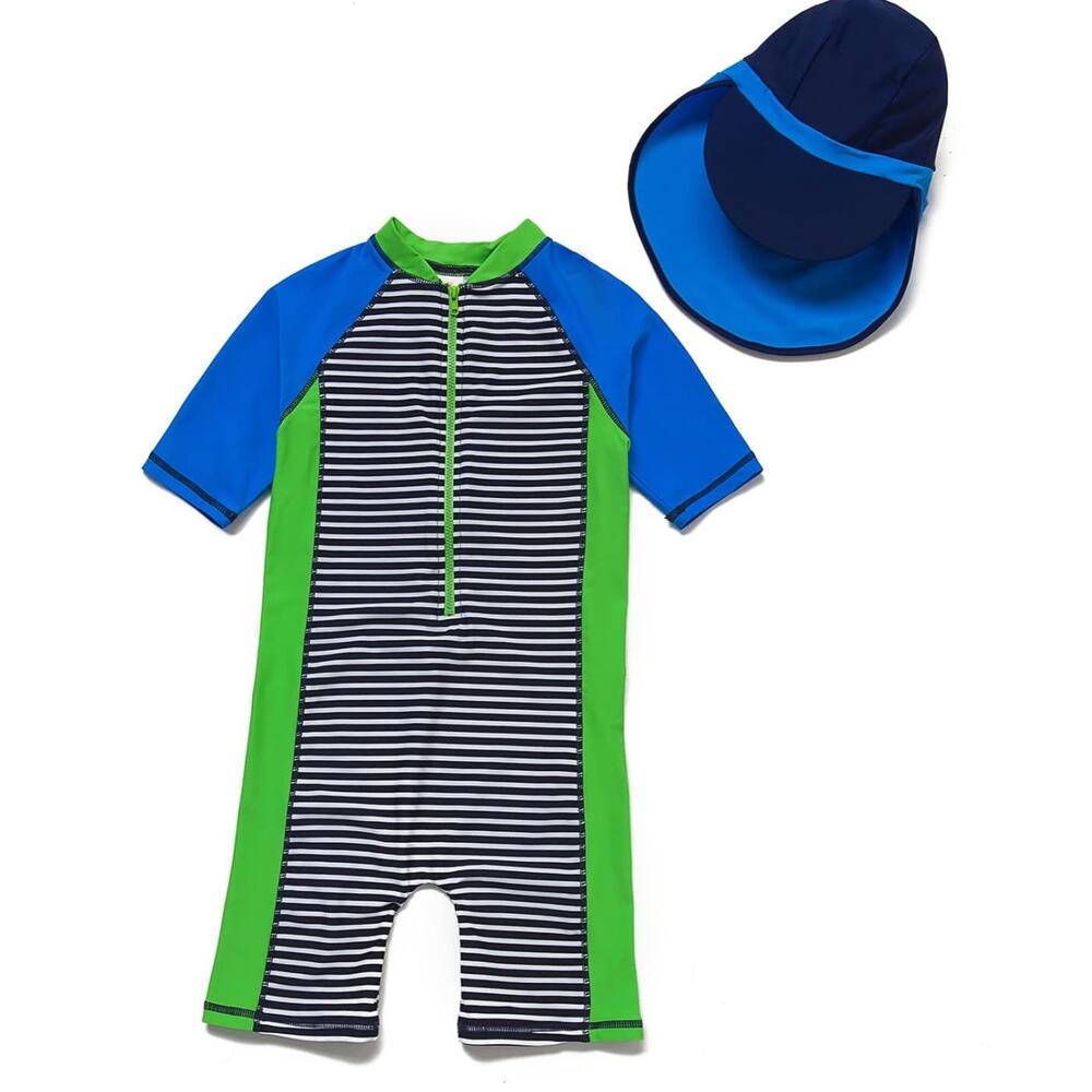 Baby Boys Bathing Suits One Piece Swimsuit Size 3-6 Months